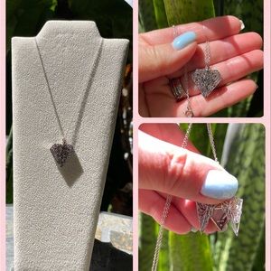 0.01ct. Diamond Pendant Necklace